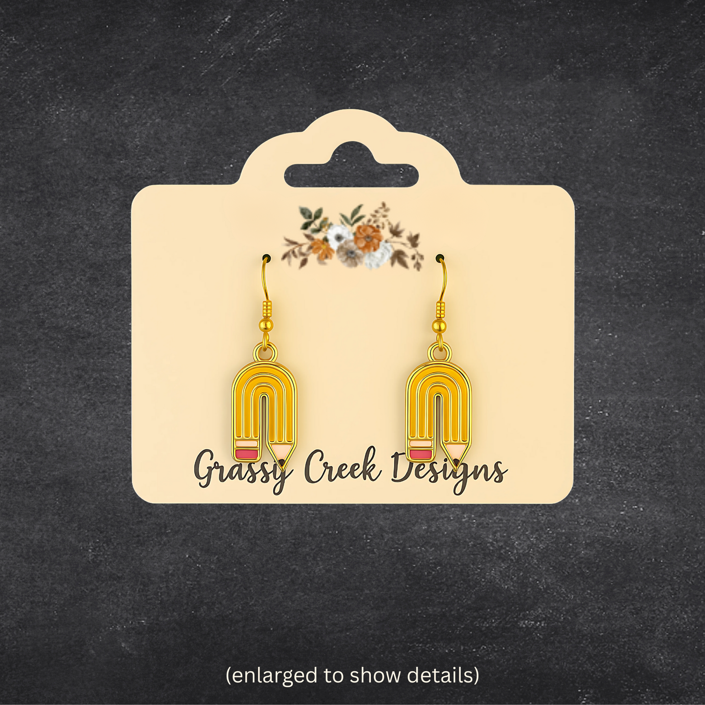 ✏️💕 Adorable School Days Earrings for Teachers