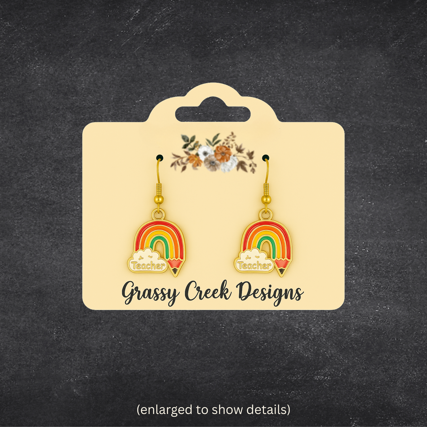 ✏️💕 Adorable School Days Earrings for Teachers