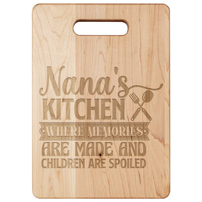 Nana's Kitchen Cutting Board 11.5" x 8.75"