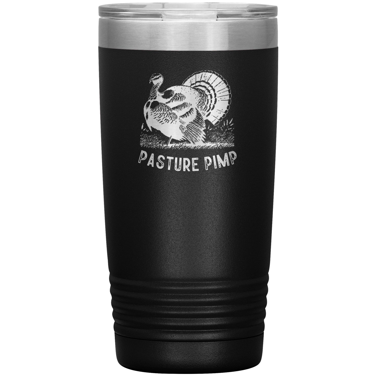 Pasture Pimp Turkey Hunting 20oz Insulated Tumbler