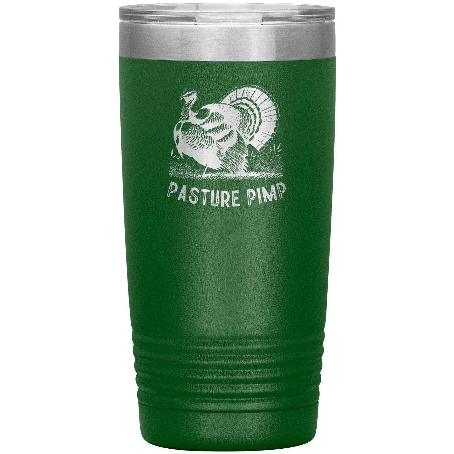 Pasture Pimp Turkey Hunting 20oz Insulated Tumbler