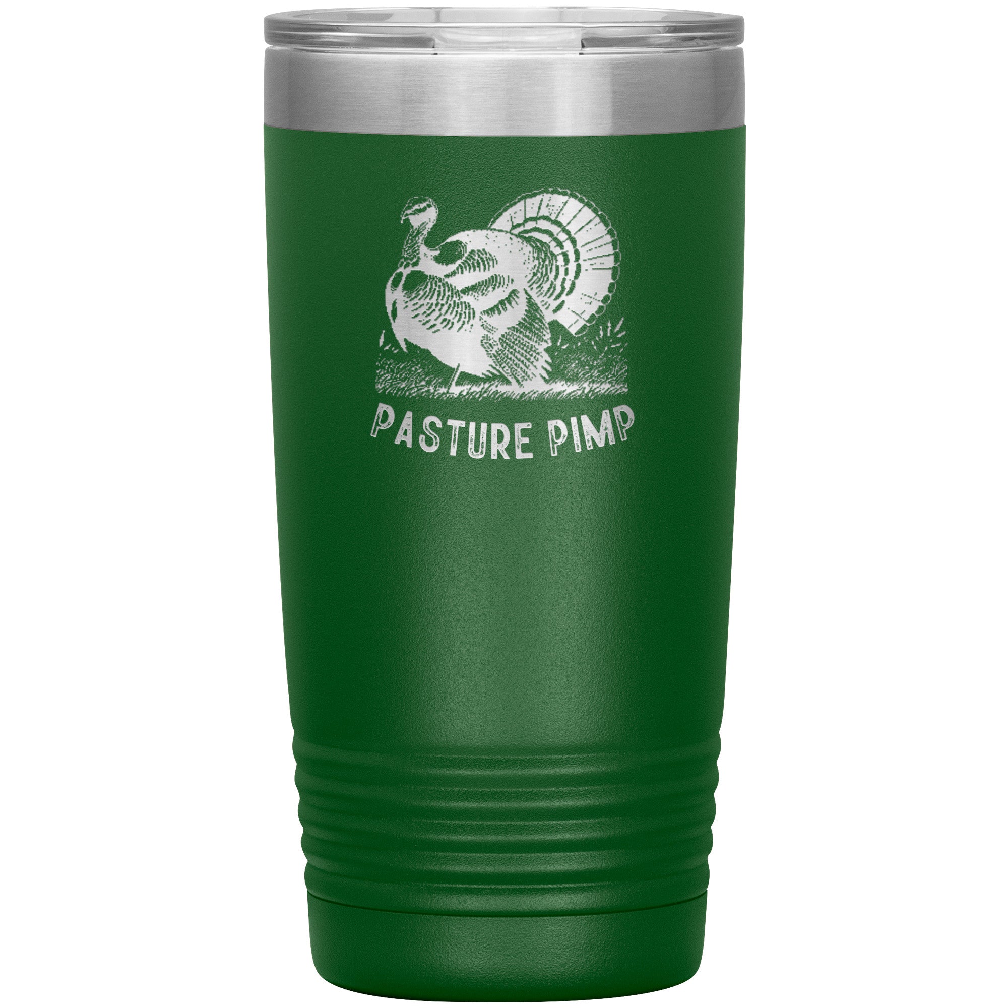 Pasture Pimp Turkey Hunting 20oz Insulated Tumbler