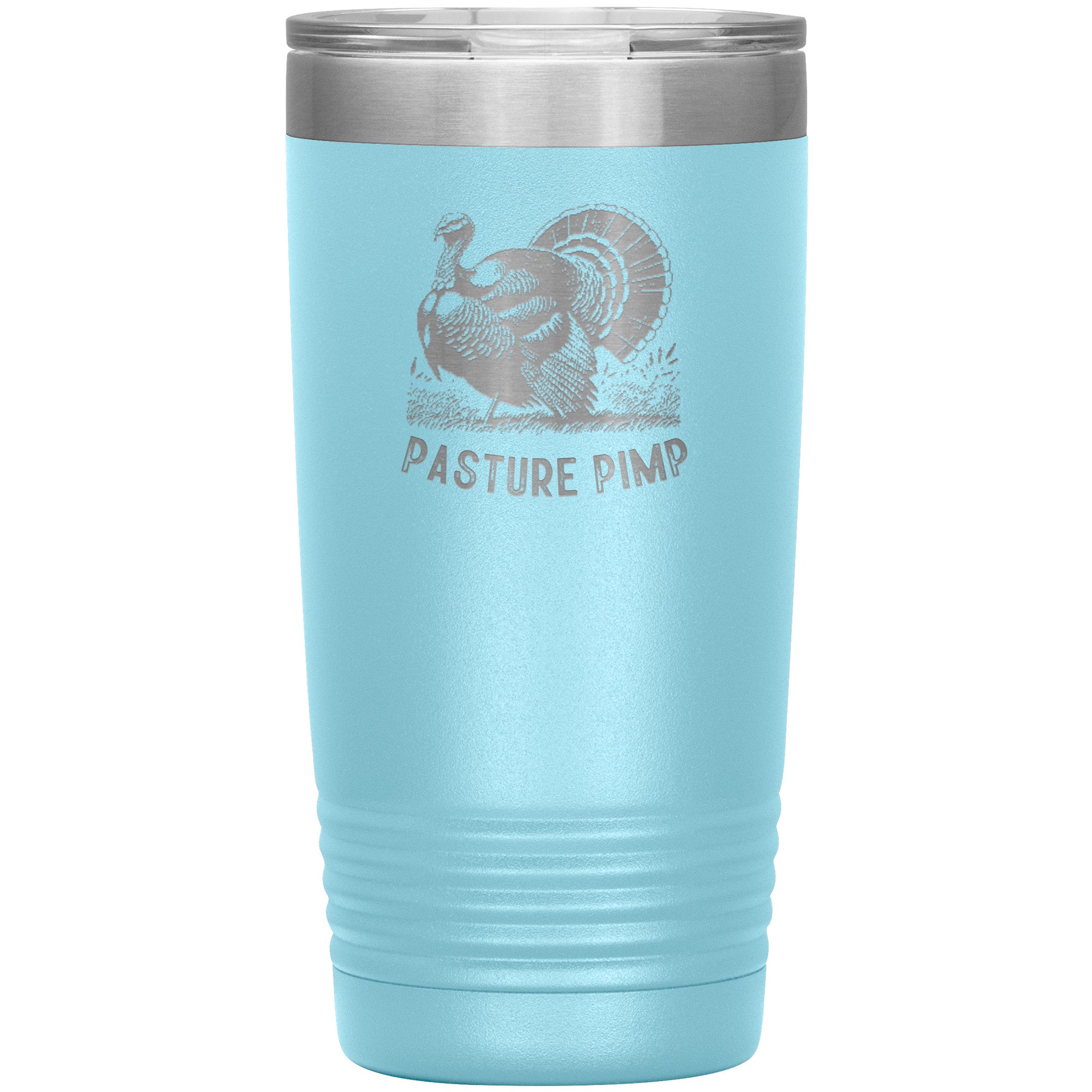 Pasture Pimp Turkey Hunting 20oz Insulated Tumbler