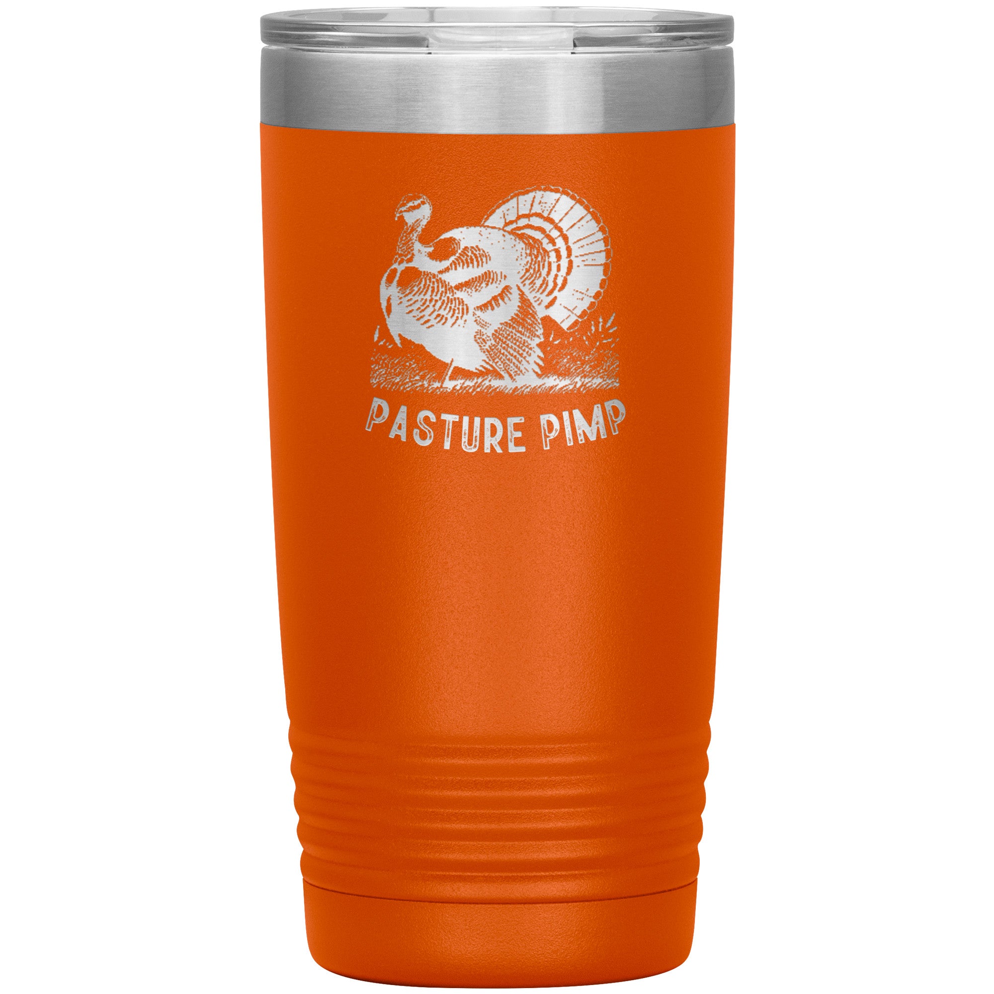 Pasture Pimp Turkey Hunting 20oz Insulated Tumbler