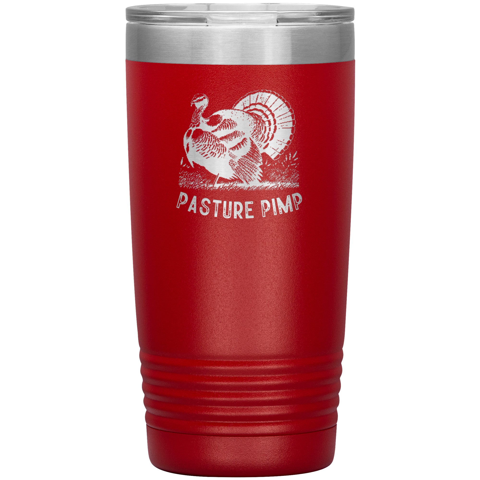 Pasture Pimp Turkey Hunting 20oz Insulated Tumbler