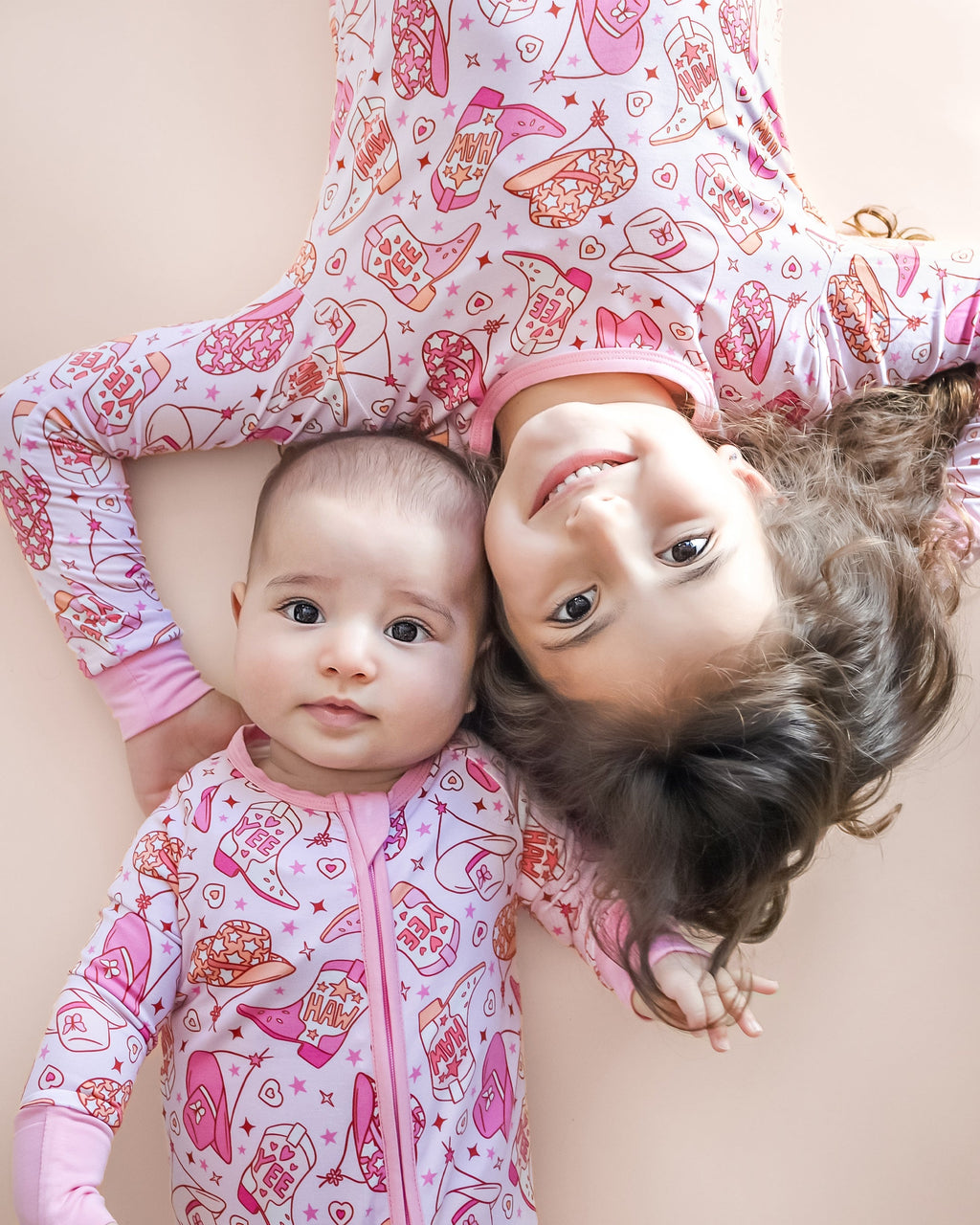 Cowgirl Bamboo Girls Two Piece Pant Pajamas Set