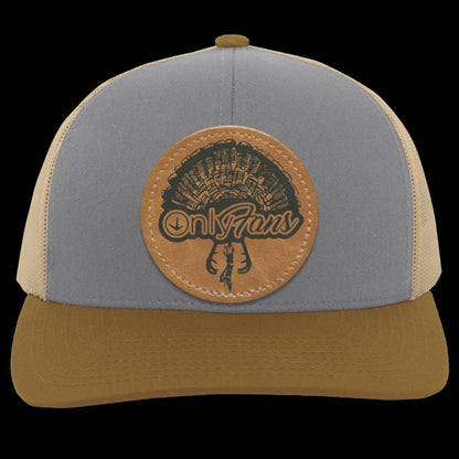 OnlyFans Hunting Turkey Fan Men's Trucker Snap-Back Hat