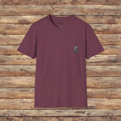 Chasing Tails & Trails Hunting Dog Softstyle Graphic T-Shirt