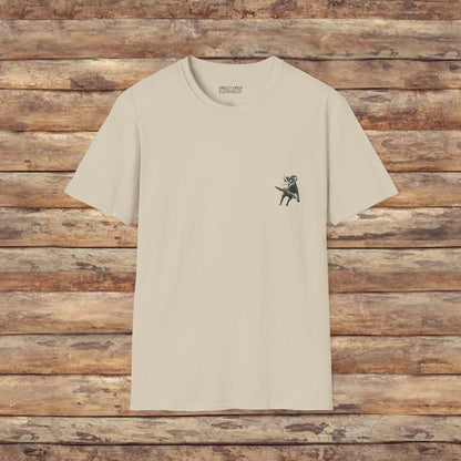 Chasing Tails & Trails Hunting Dog Softstyle Graphic T-Shirt