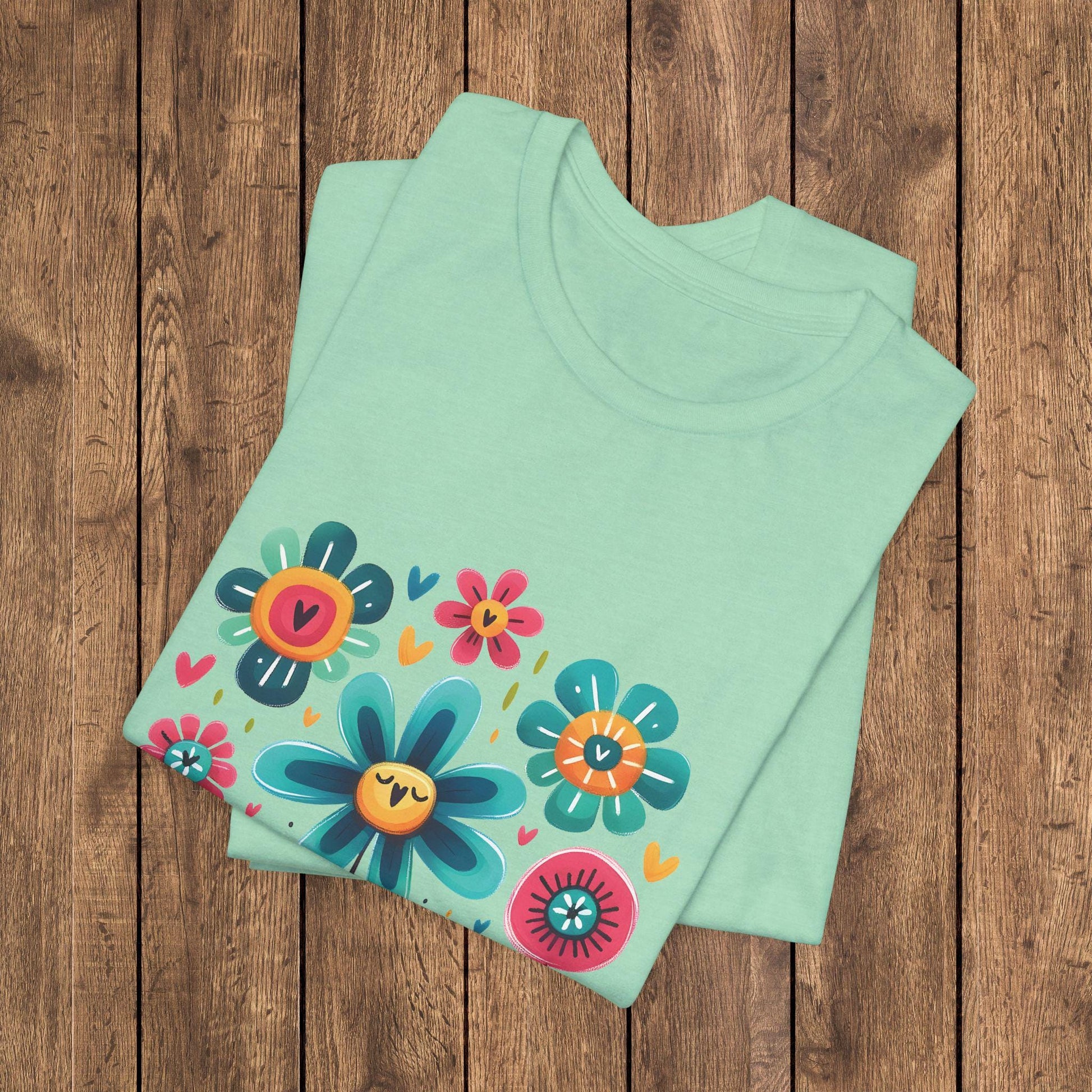 Love Like Jesus Floral Graphic Tee