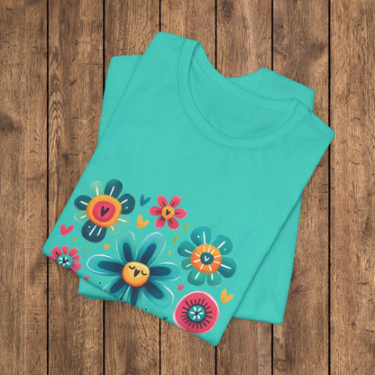 Love Like Jesus Floral Graphic Tee