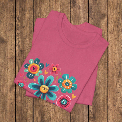 Love Like Jesus Floral Graphic Tee