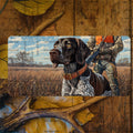 German Shorthaired Pointer & Hunter Personalizable Decorative License Plate