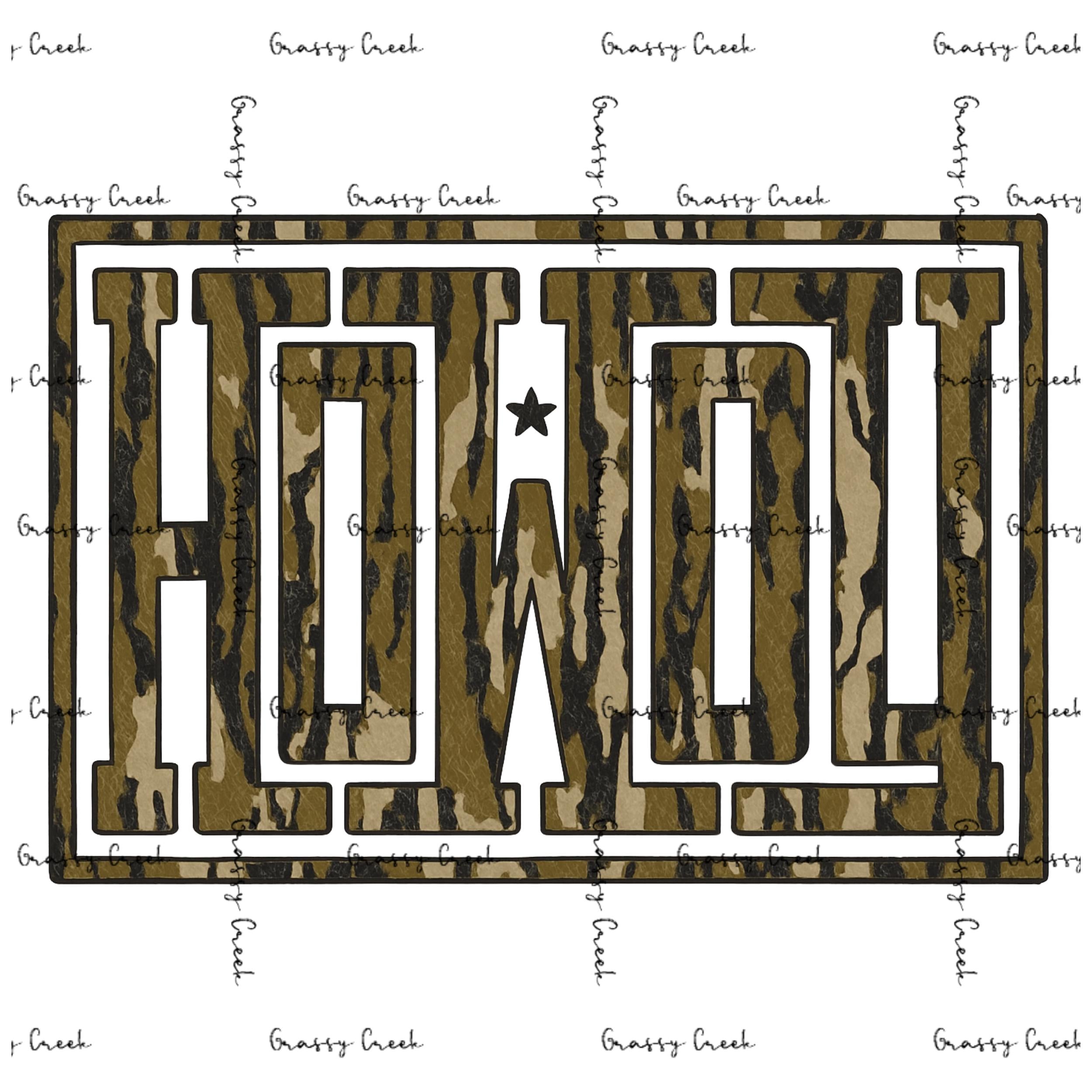 Howdy Camouflage Hunting Theme PNG - Digital Download