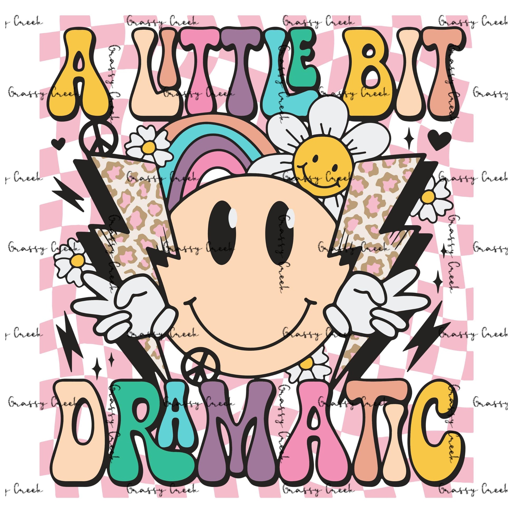 Drama Queen Energy: Lightning Mood PNG - Digital Download