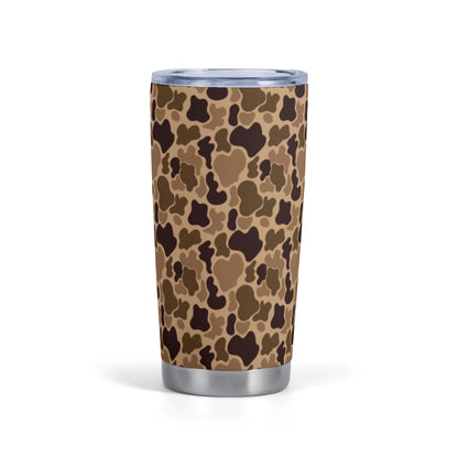 Feathers & Flask – Duck Camouflage Stainless Steel 20oz Tumbler