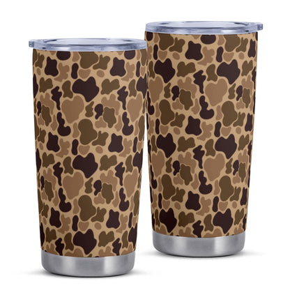 Feathers & Flask – Duck Camouflage Stainless Steel 20oz Tumbler