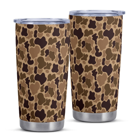 Feathers & Flask – Duck Camouflage Stainless Steel 20oz Tumbler
