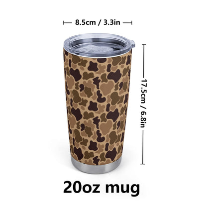 Feathers & Flask – Duck Camouflage Stainless Steel 20oz Tumbler