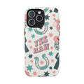 Yee Haw Pastel Western Cute Cowgirl Vibes Magnetic Impact-Resistant Phone Case for Apple iPhone Models