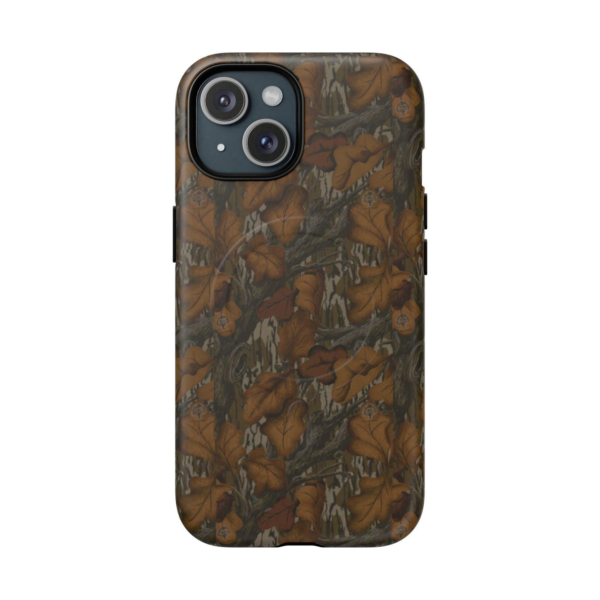 Fall Foliage Camouflage Magnetic Impact-Resistant Phone Case for Apple iPhone Models
