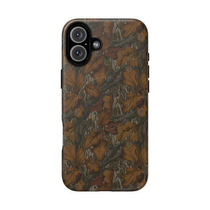 Fall Foliage Camouflage Magnetic Impact-Resistant Phone Case for Apple iPhone Models