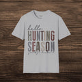 Hello Hunting Season, Goodbye Husband Women’s Graphic Tee