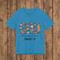 God Has A Plan, Trust It Floral Faith Graphic T-Shirt