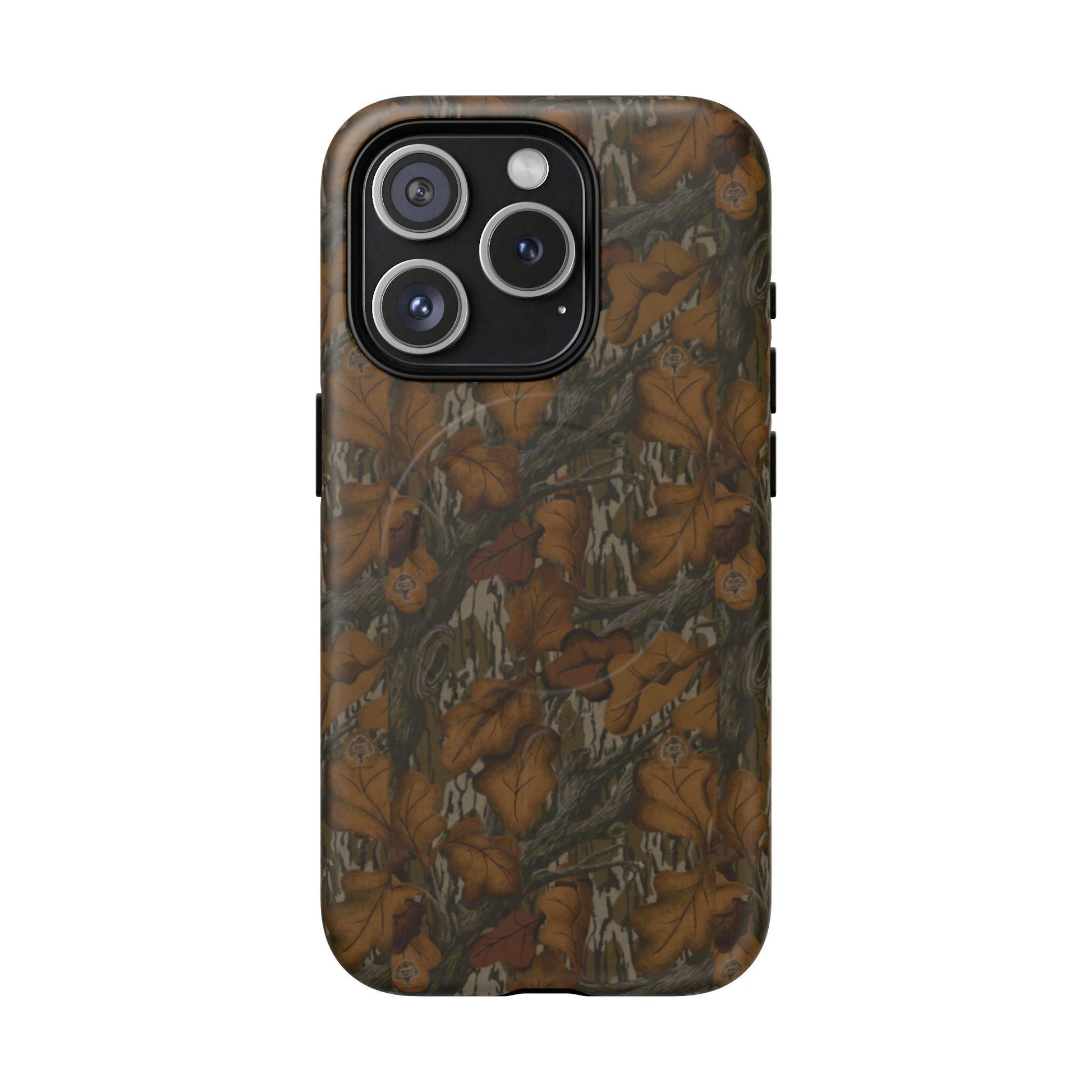 Fall Foliage Camouflage Magnetic Impact-Resistant Phone Case for Apple iPhone Models