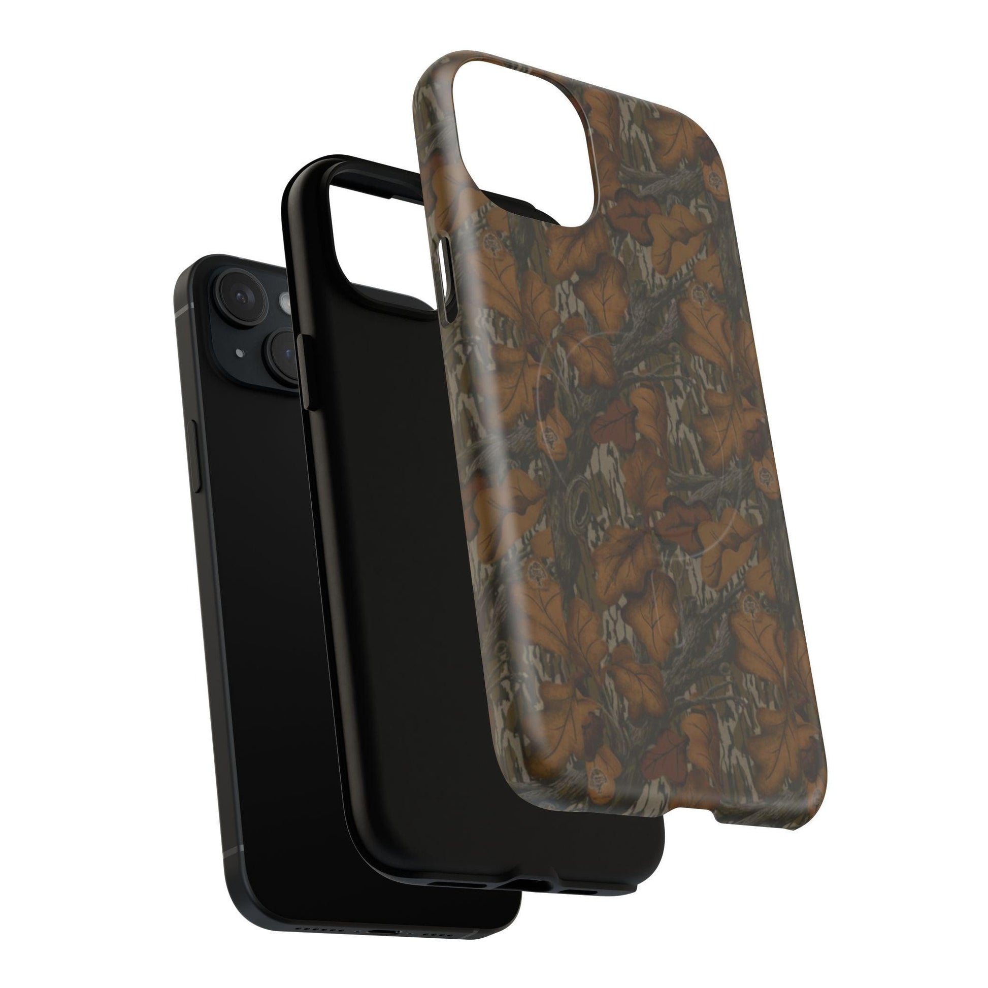 Fall Foliage Camouflage Magnetic Impact-Resistant Phone Case for Apple iPhone Models