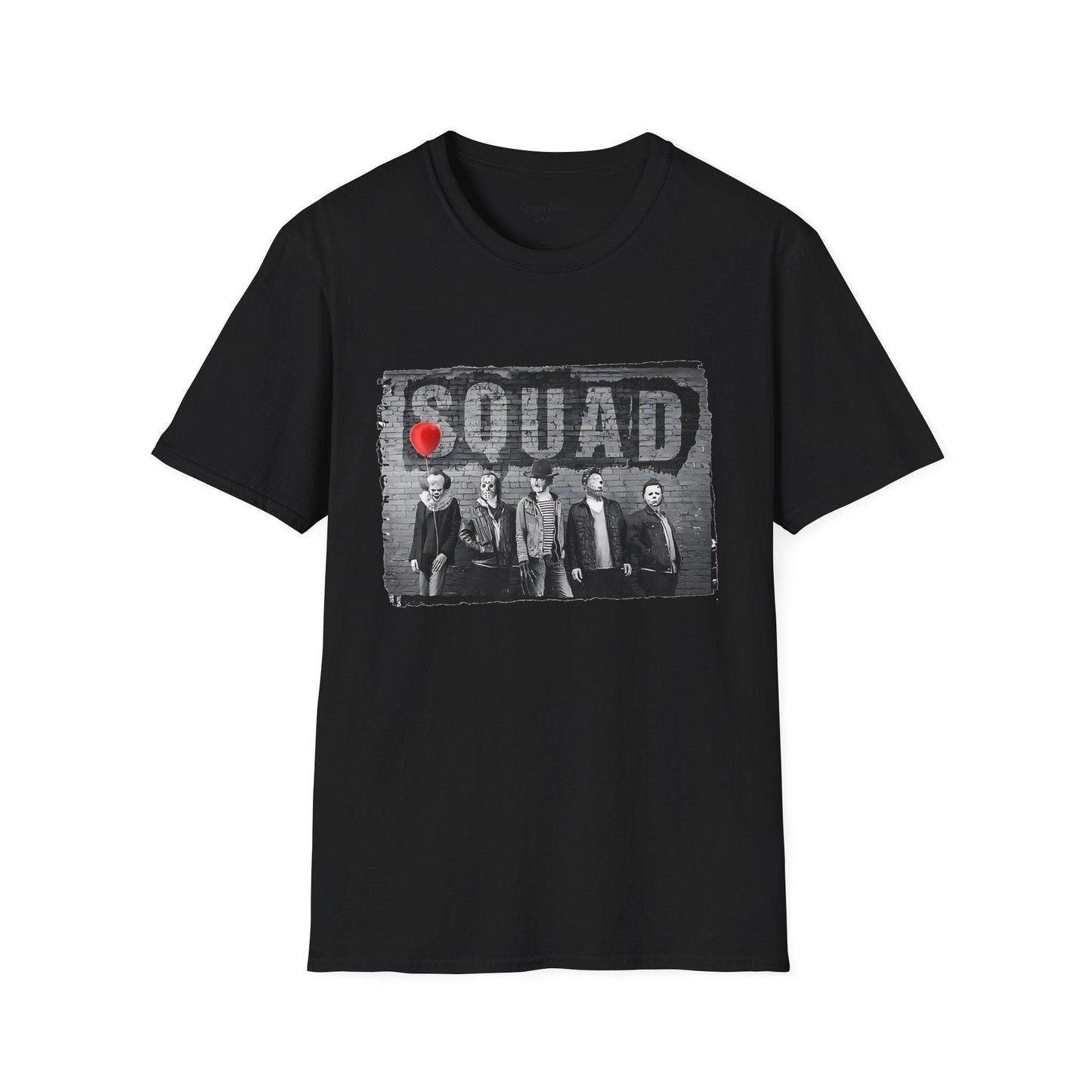 Squad Halloween Horror Characters T-Shirt