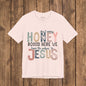 Leave the Judgin' to Jesus Humor Faith-Based Graphic Tee