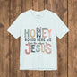 Leave the Judgin' to Jesus Humor Faith-Based Graphic Tee