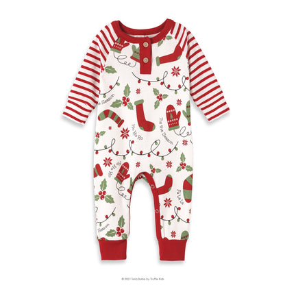 Tis The Season Henley Bamboo Romper